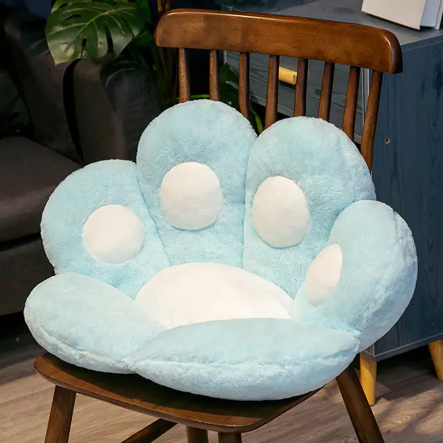 Cartoon Cat Claw Backrest Cushion for Office Chair